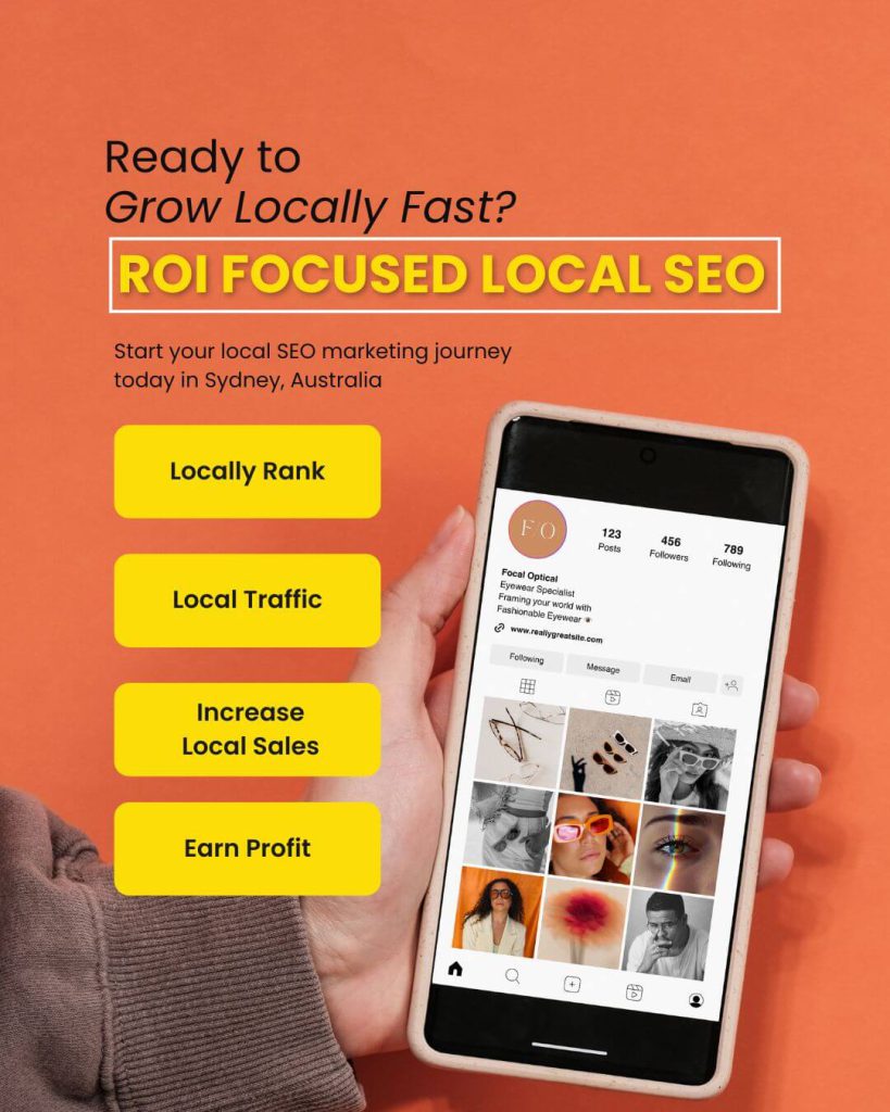 roi focused local seo expert in sydney